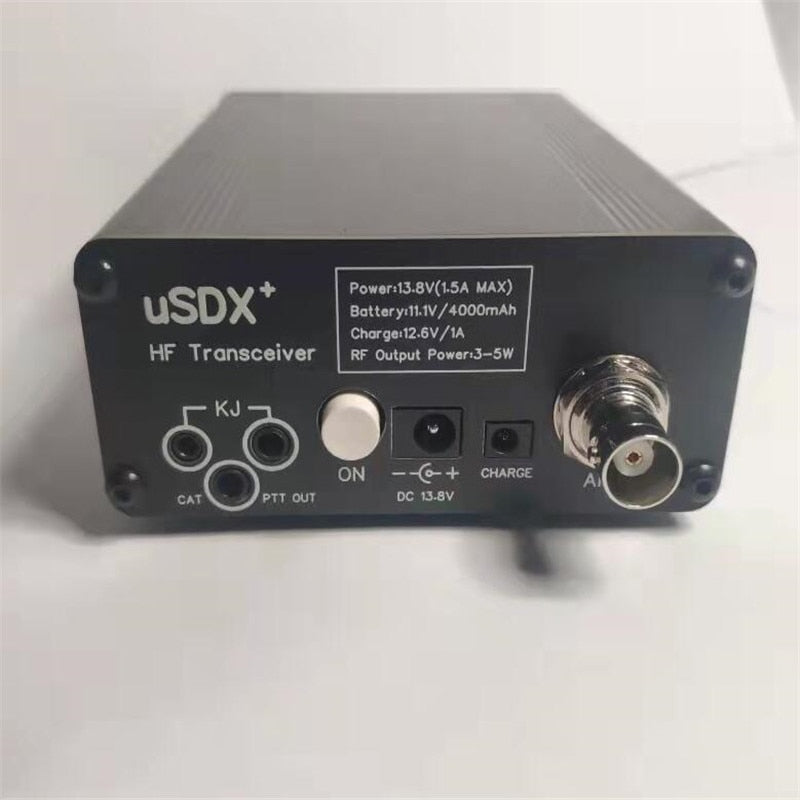 Original uSDR uSDX+ Plus V2 10/15/17/20/30/40/60/80m 8 Band SDR All Mode HF SSB QRP Transceiver + 4000mAh Battery