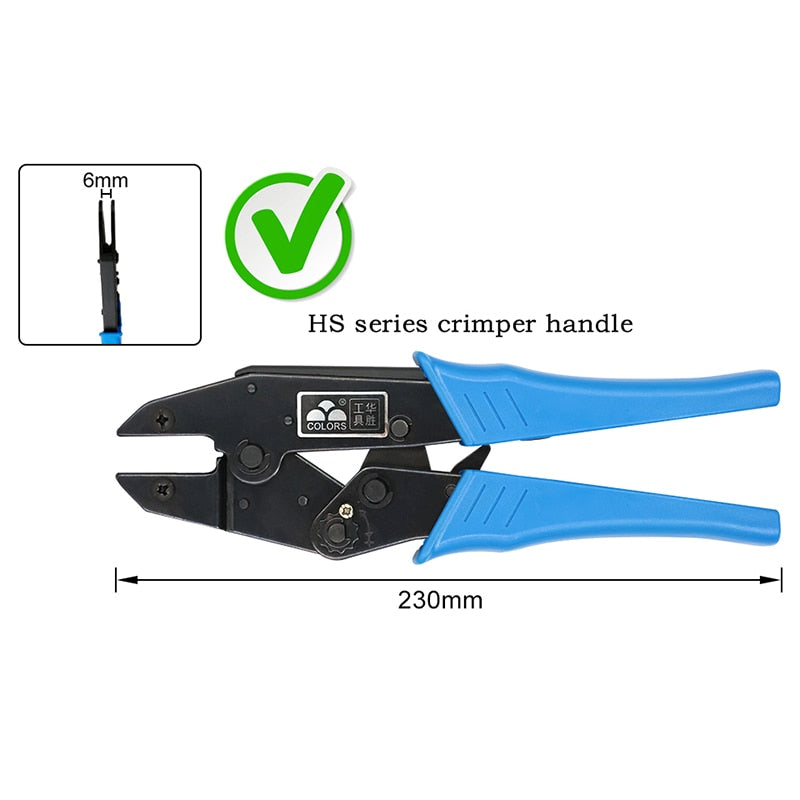 HS Crimping pliers jaw for 230mm pliers plug spring crimping cap terminals HS-03BC/2546B/103/101 high hardness jaw tools