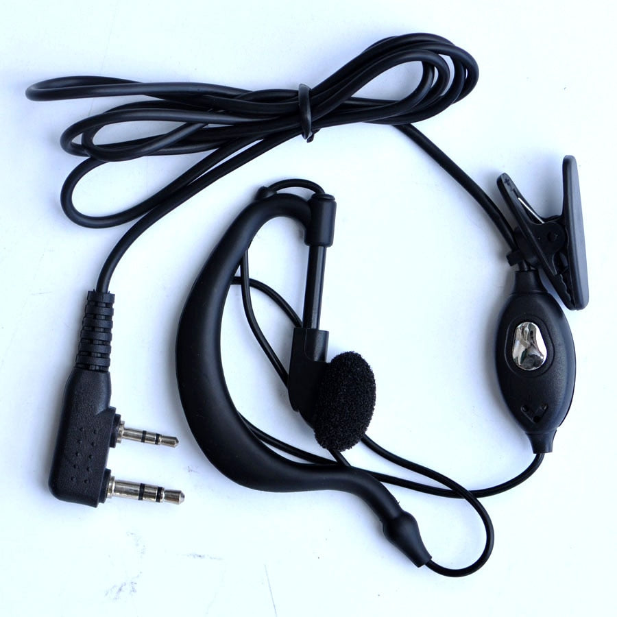 Baofeng original headphones for UV-5r Earpiece for Radio Walkie Talkie Headset  Mic Microphone for 888S uv5r UV-5RA UV-5RE  UV82