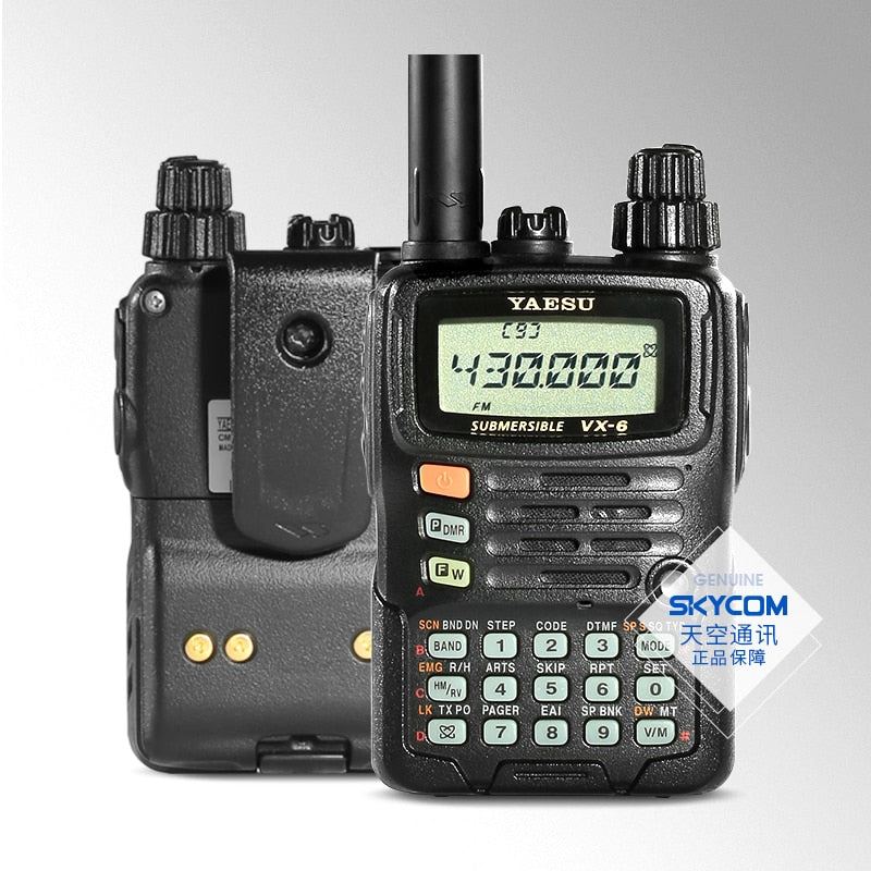 Yaesu VX-6R dual frequency waterproof handheld walkie-talkie self-driving tour off-road outdoor hand station