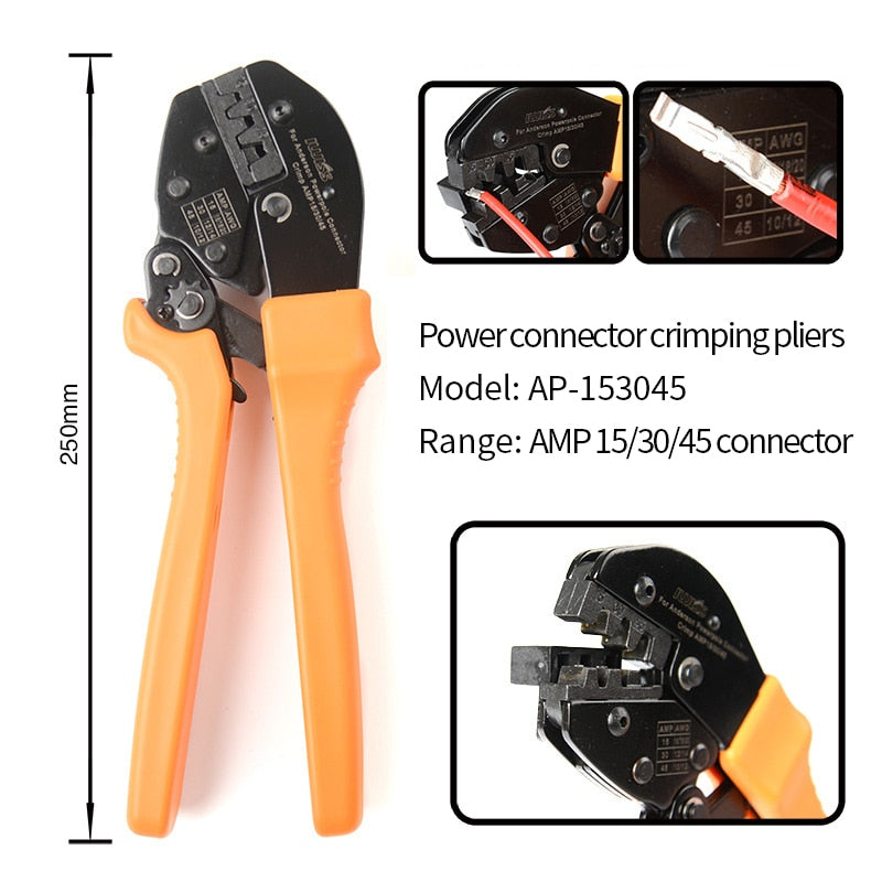 AMP15/30/45 Anderson Cable Crimping Tool TC-1 Hand Wire Crimping Pliers For Anderson Powerpole Connector