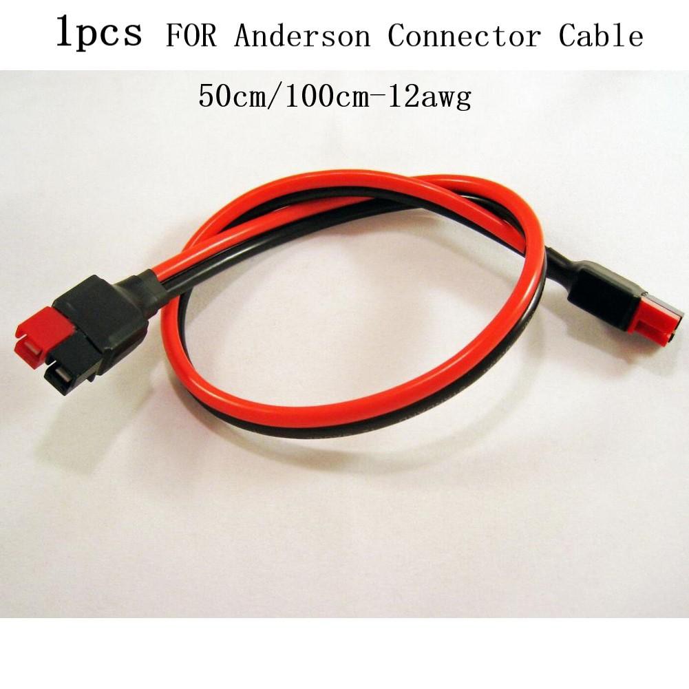 50/100cm 12AWG Connector Cable Kit Dual Connector  For Anderson Cord Adapter Electric Vehicles Power Distribution Equipment