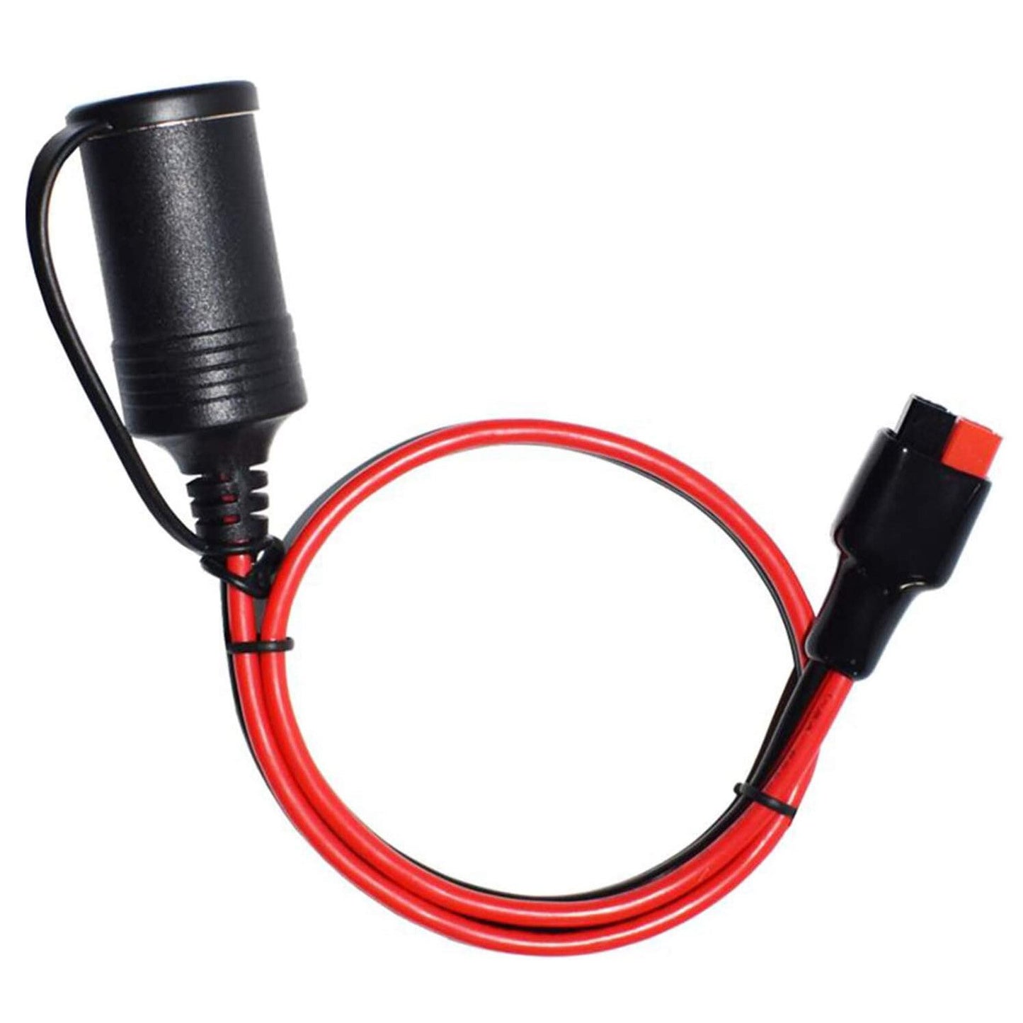 Car Cigarette Lighter Female 14AWG Heavy Duty Extension Cable Adapter with Anderson Power Pole Connector 3.3ft/1m