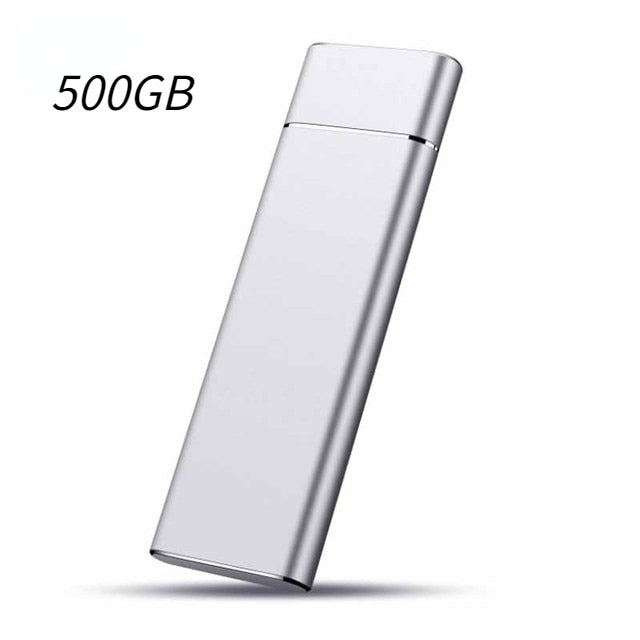 500GB 1TB Solid State Drive HDD Portable Original External Hard Drive for PC Laptop Storage Device USB3.0 2TB Mobile Hard Drive