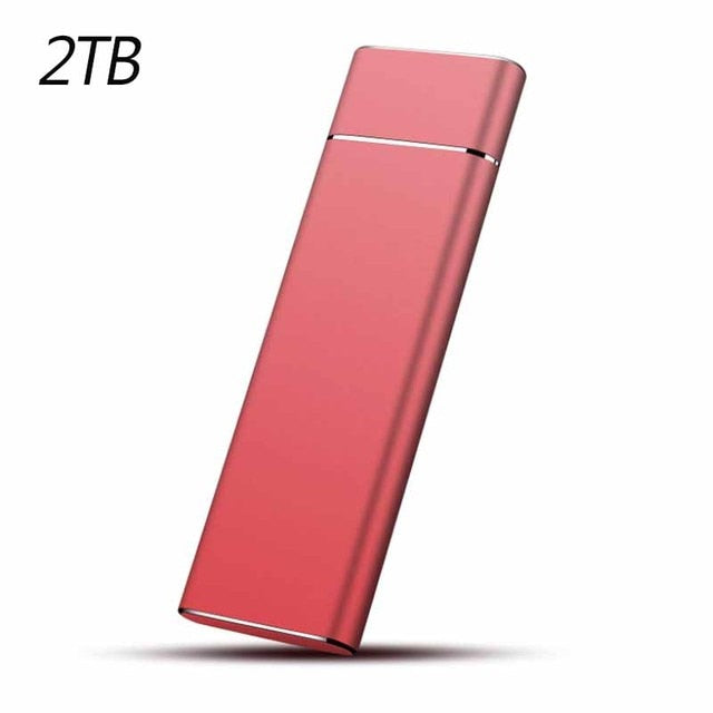 500GB 1TB Solid State Drive HDD Portable Original External Hard Drive for PC Laptop Storage Device USB3.0 2TB Mobile Hard Drive