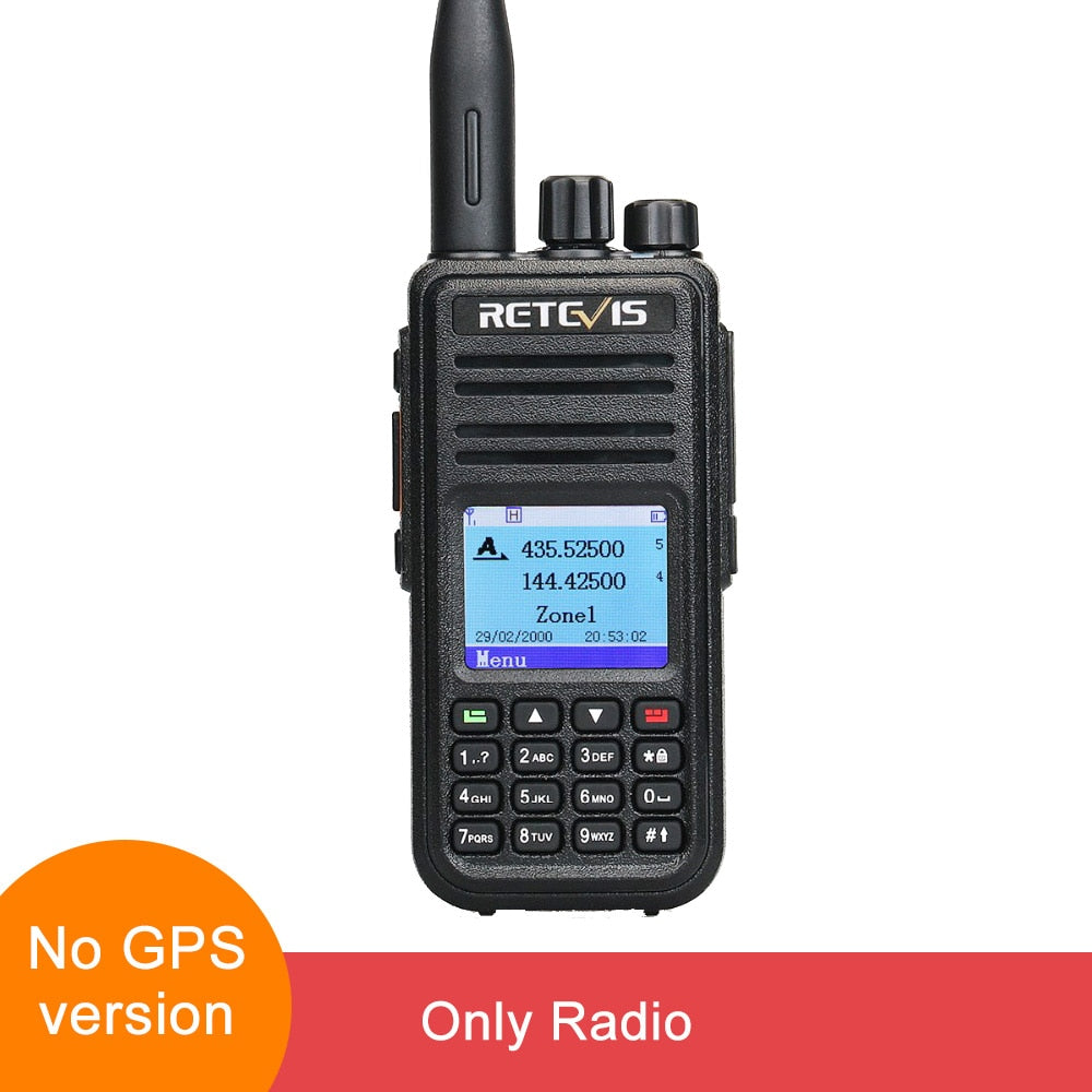 Retevis RT3S DMR Digital Ham Radio VHF UHF GPS APRS 5W