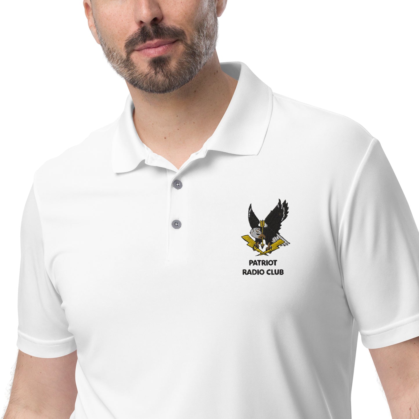 Patriot Radio Club Embroidered Polo Shirt